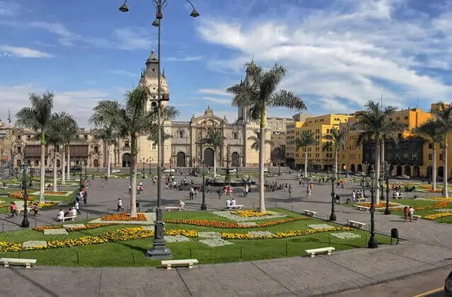 Lima city tour from airport